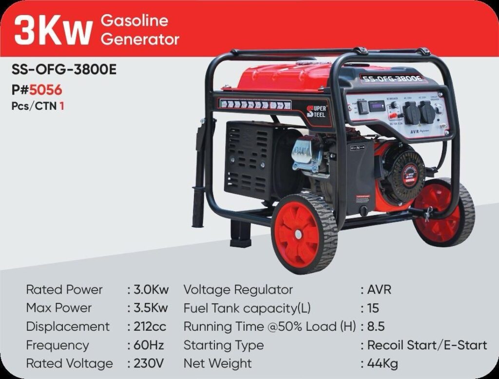 3kw Super Steel Generator